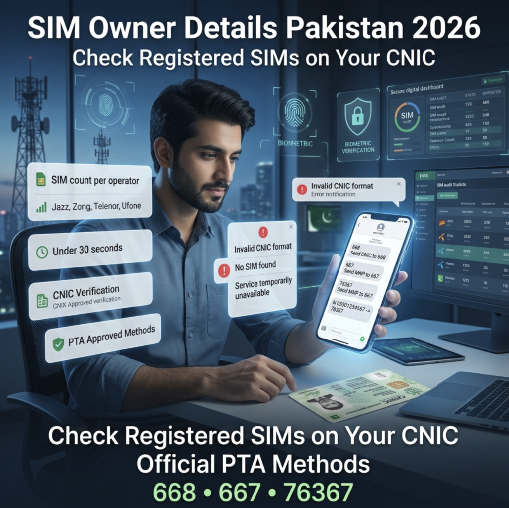 sim owner details